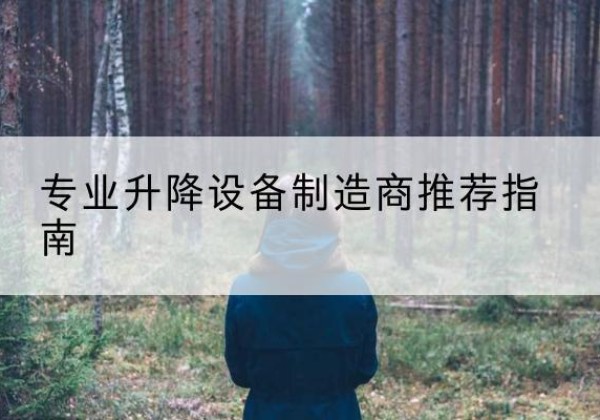 梁园电动剪叉升降平台厂家-专业升降设备制造商推荐指南